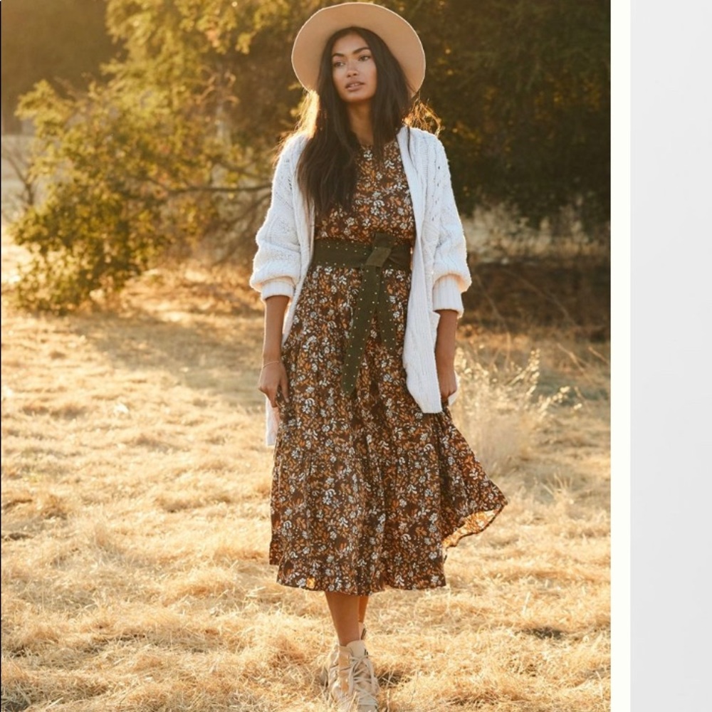 Anthropolgie Effie maxi dress